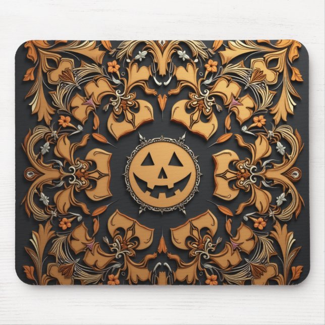 Alfombrilla De Ratón Mousepad antiguo de Halloween (Frente)