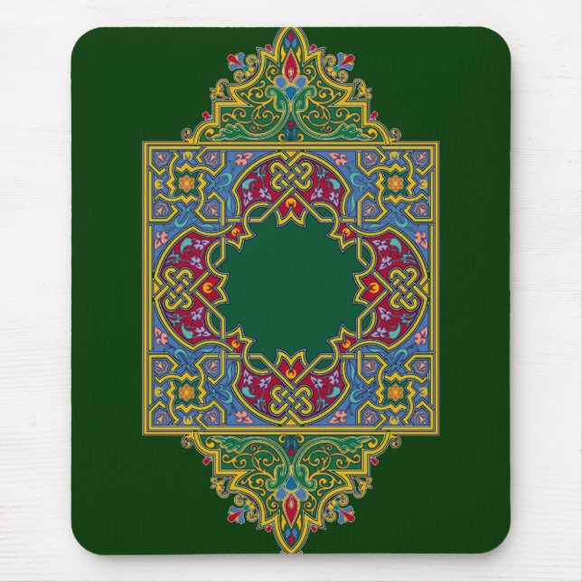 Alfombrilla De Ratón Mousepad árabe del modelo del arte (Frente)