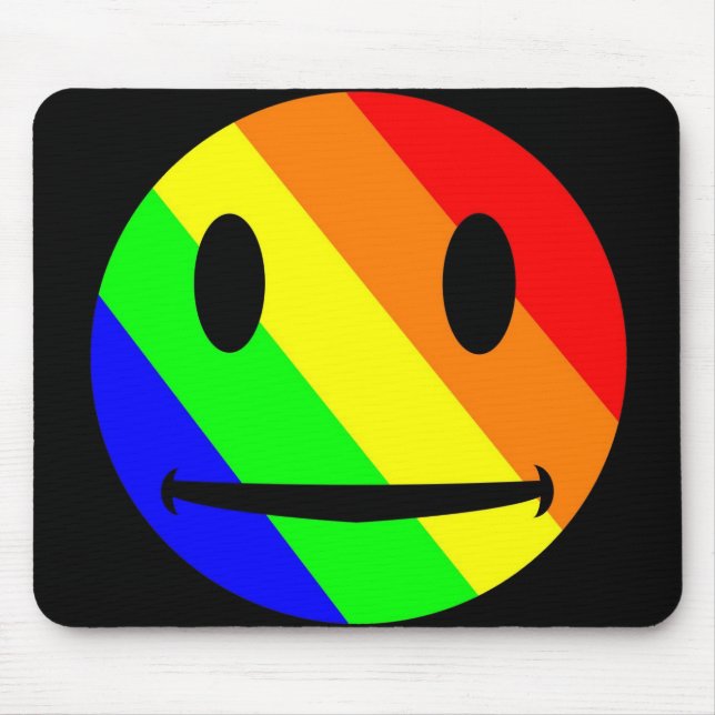 Alfombrilla De Ratón Mousepad arcoiris (Frente)