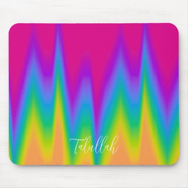 Alfombrilla De Ratón Mousepad arcoiris (Frente)