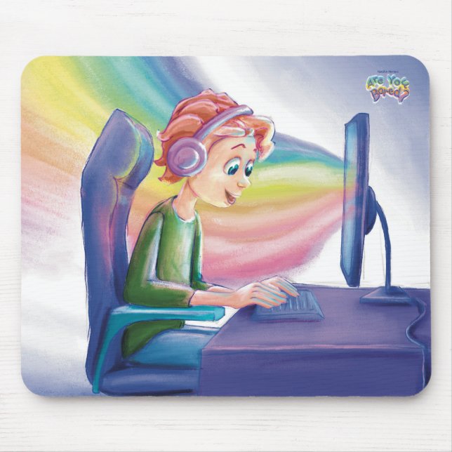 Alfombrilla De Ratón Mousepad - Are You Bored? (Frente)