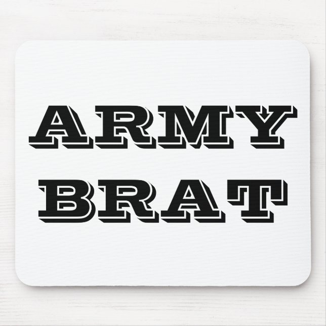 Alfombrilla De Ratón Mousepad Army Brat (Frente)