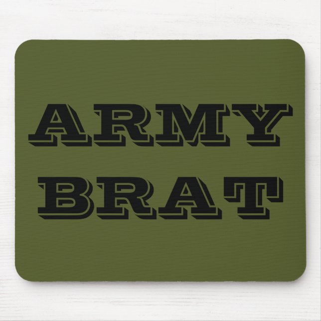 Alfombrilla De Ratón Mousepad Army Brat (Frente)