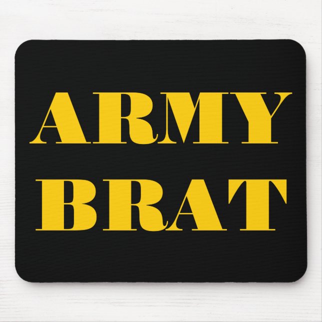 Alfombrilla De Ratón Mousepad Army Brat (Frente)