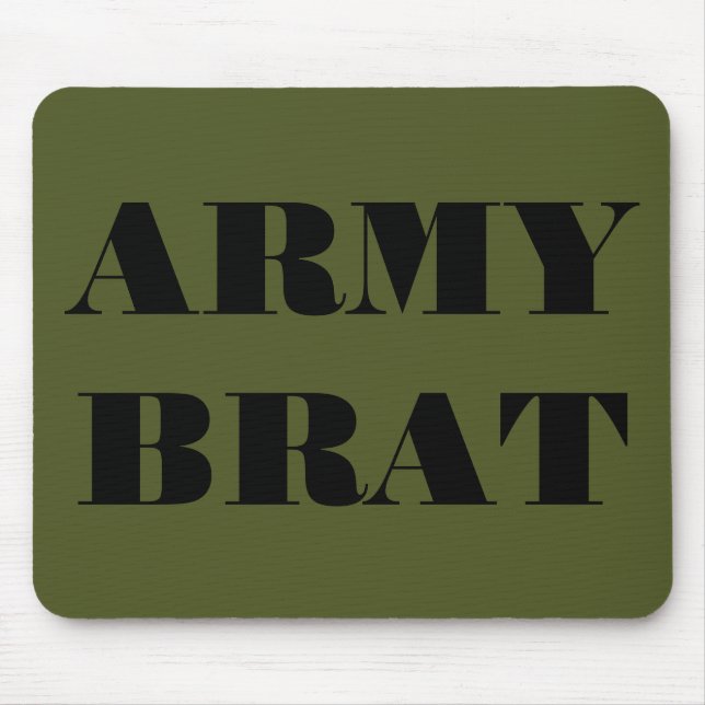 Alfombrilla De Ratón Mousepad Army Brat (Frente)