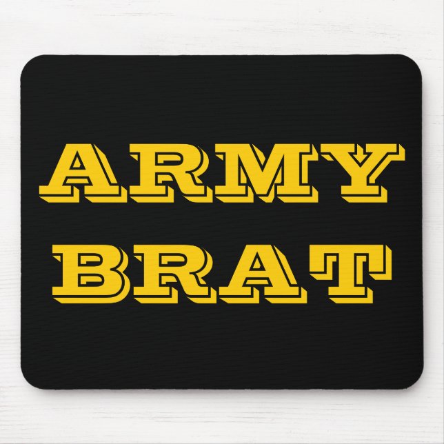Alfombrilla De Ratón Mousepad Army Brat (Frente)