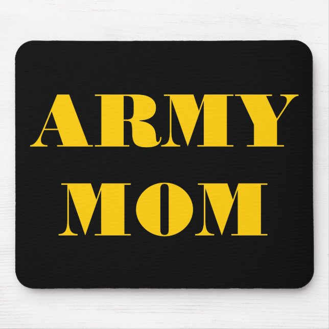Alfombrilla De Ratón Mousepad Army Mom (Frente)