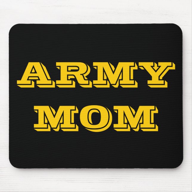 Alfombrilla De Ratón Mousepad Army Mom (Frente)