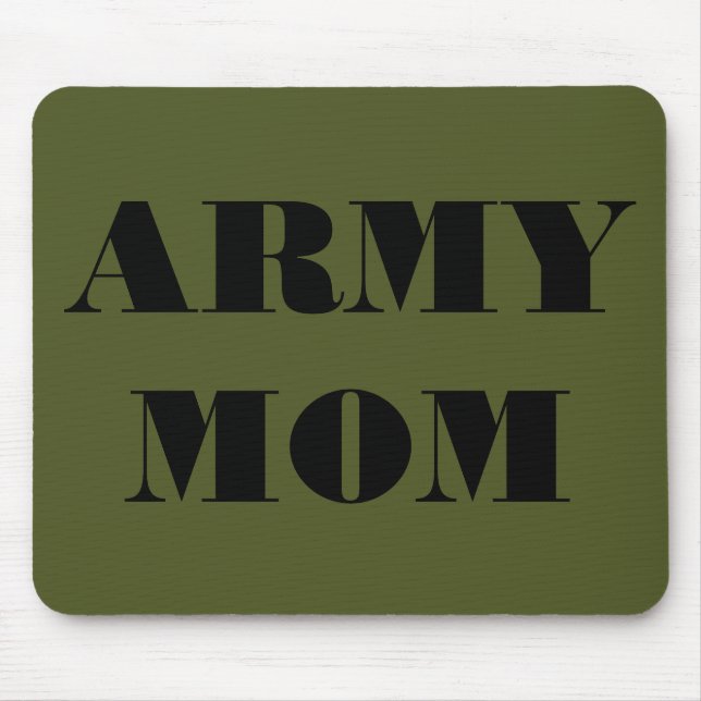 Alfombrilla De Ratón Mousepad Army Mom (Frente)