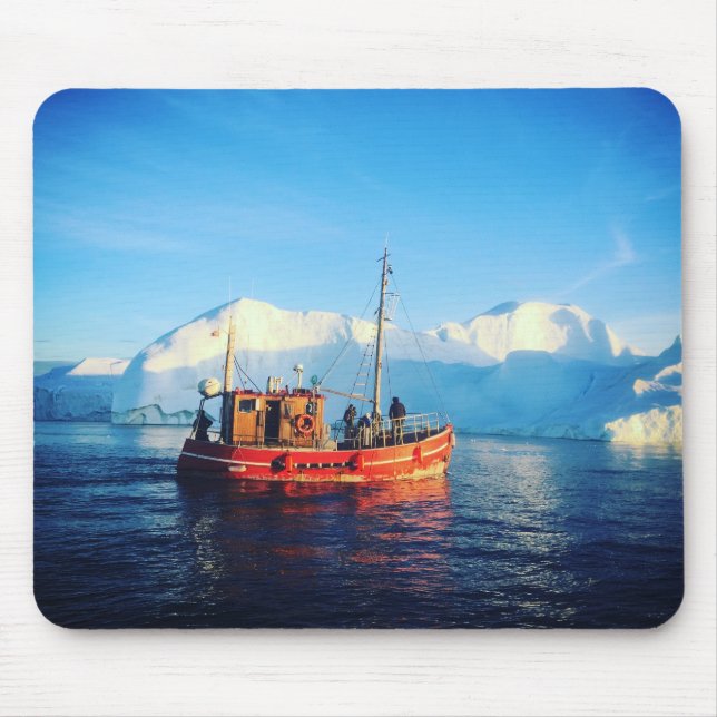 Alfombrilla De Ratón mousepad ártico de la pesca (Frente)