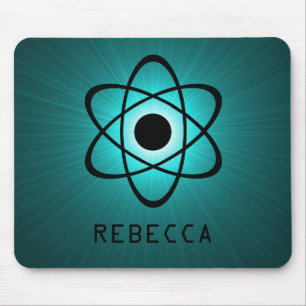 Alfombrilla De Ratón Mousepad atómico Nerdy, trullo