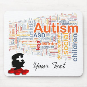 Alfombrilla De Ratón Mousepad autismo