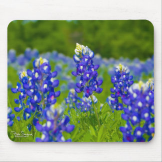 Alfombrilla De Ratón Mousepad azul de los capos de Tejas
