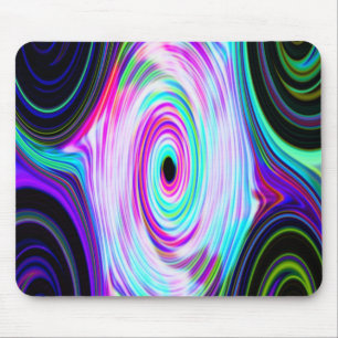 Alfombrilla De Ratón Mousepad azul giratorio de rayo cósmico 5