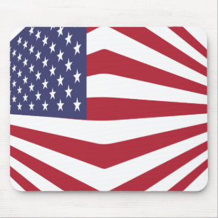 Alfombrilla De Ratón Mousepad Bandera De Eeuu