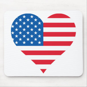 Alfombrilla De Ratón Mousepad Bandera De Eeuu