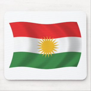 Alfombrilla De Ratón Mousepad, Bandera de Kurdistán