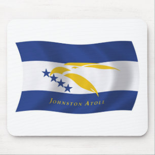 Alfombrilla De Ratón Mousepad, bandera del atolón de Johnston