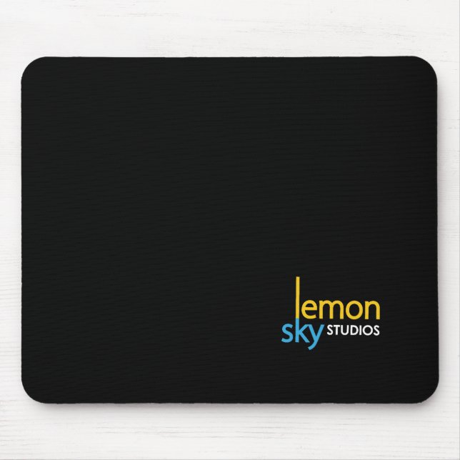 Alfombrilla De Ratón Mousepad básico del cielo limón (Frente)