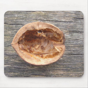 Alfombrilla De Ratón Mousepad Baumnusshälfte
