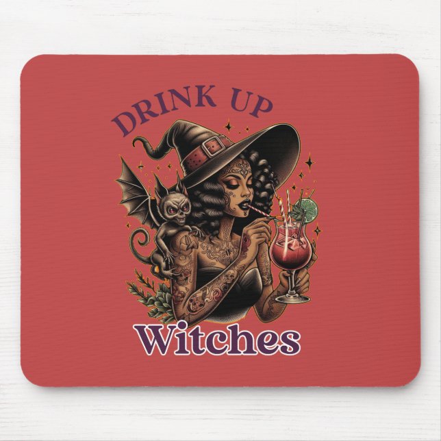 Alfombrilla De Ratón Mousepad Beba com As Bruxas (Frente)