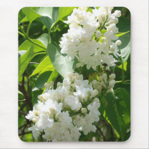 Alfombrilla De Ratón mousepad blanco de la lila