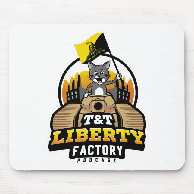 Alfombrilla De Ratón Mousepad (blanco) de T&T Liberty Factory (Frente)