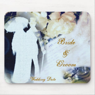 Alfombrilla De Ratón Mousepad, Boda romántico