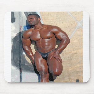 Alfombrilla De Ratón Mousepad, Bodybuilder Jean SCUTT #58A