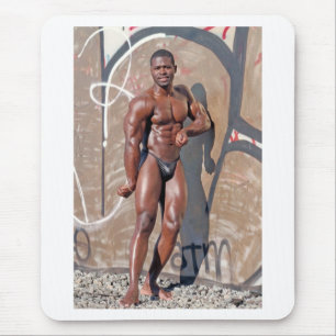 Alfombrilla De Ratón Mousepad, bodybuilder Jean SCUTT # 5A