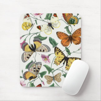 Alfombrilla De Ratón Mousepad Bonito mariposa Ilustracion de Vitage