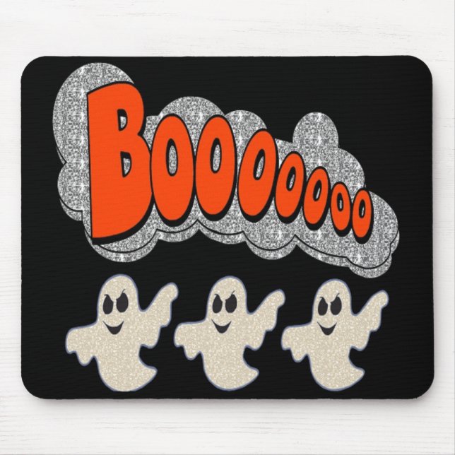 Alfombrilla De Ratón Mousepad Boo Ghosts (Frente)