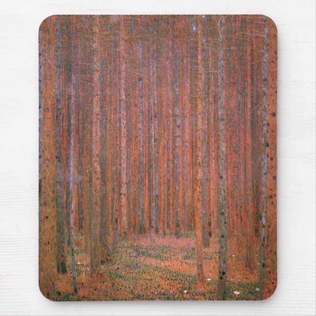 Alfombrilla De Ratón Mousepad - Bosque Fir (Frente)
