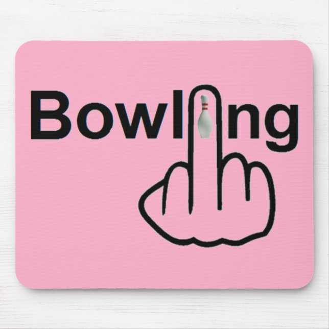 Alfombrilla De Ratón Mousepad Bowling Flip (Frente)