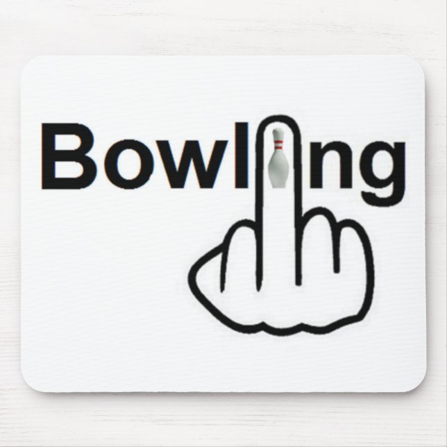 Alfombrilla De Ratón Mousepad Bowling Flip (Frente)