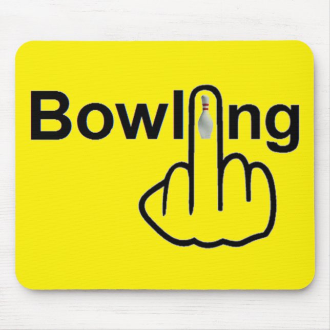 Alfombrilla De Ratón Mousepad Bowling Flip (Frente)