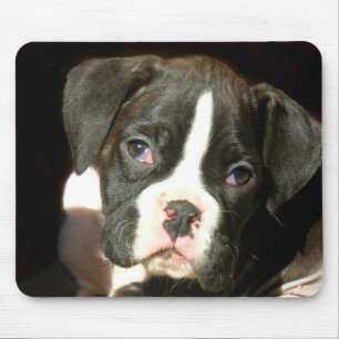 Alfombrilla De Ratón Mousepad Brindle del perrito del boxeador