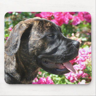 Alfombrilla De Ratón Mousepad Brindle del perrito del mastín