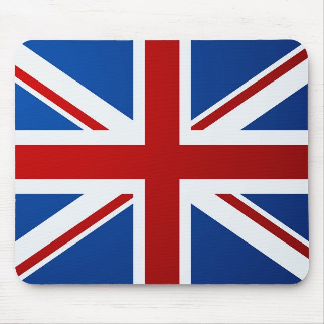 Alfombrilla De Ratón Mousepad británico de la bandera (Frente)