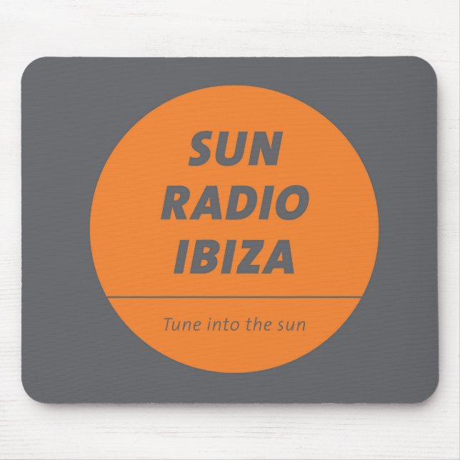 Alfombrilla De Ratón Mousepad by Sun Radio Ibiza (Frente)