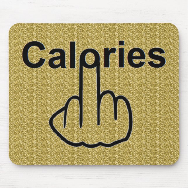Alfombrilla De Ratón Mousepad Calories Flip (Frente)