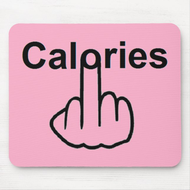 Alfombrilla De Ratón Mousepad Calories Flip (Frente)