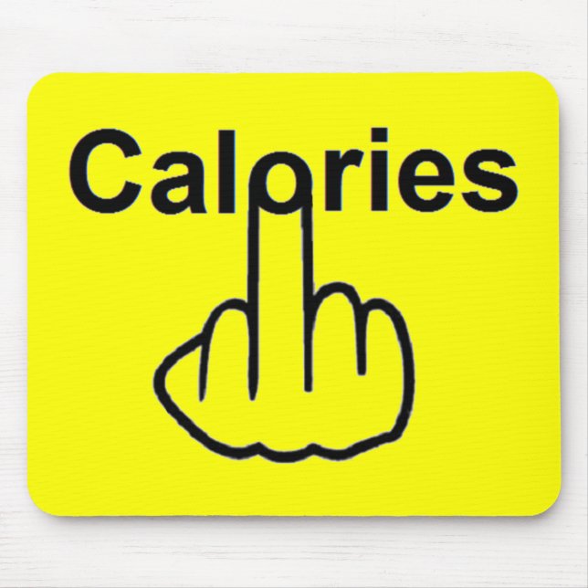 Alfombrilla De Ratón Mousepad Calories Flip (Frente)