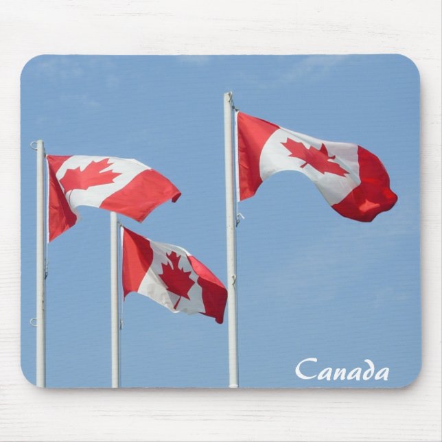 Alfombrilla De Ratón Mousepad Canadá Bandera Mousepad Canadá (Frente)
