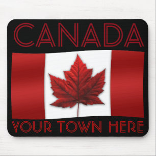 Alfombrilla De Ratón Mousepad Canadá Bandera Mousepad Canadá Hoja de ar