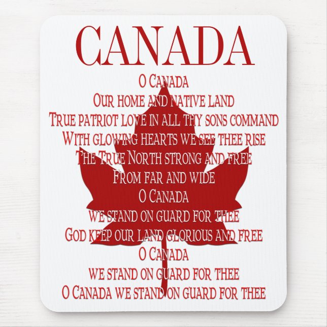 Alfombrilla De Ratón Mousepad Canadá para hojas de arce Mousepad (Frente)