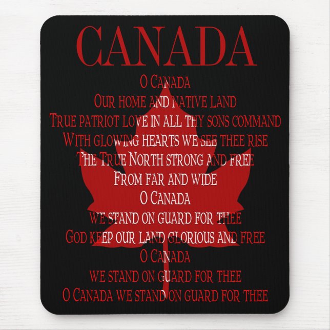 Alfombrilla De Ratón Mousepad Canadá para hojas de arce Mousepad (Frente)