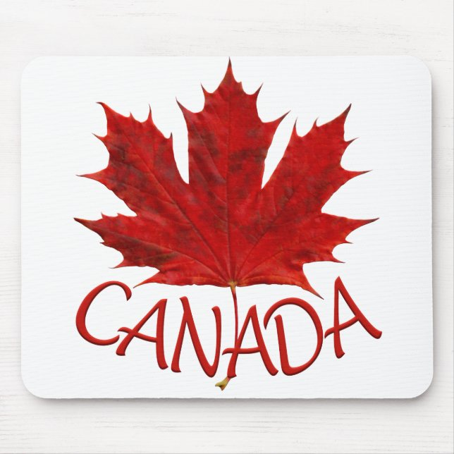 Alfombrilla De Ratón Mousepad Canada Red Canada Maple Leaf Mousepad (Frente)