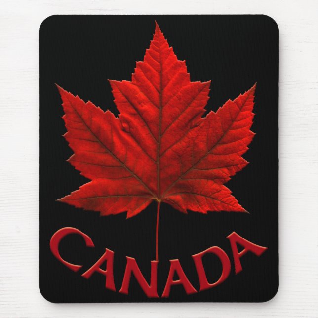 Alfombrilla De Ratón Mousepad Canada Red Canada Maple Leaf Mousepad (Frente)