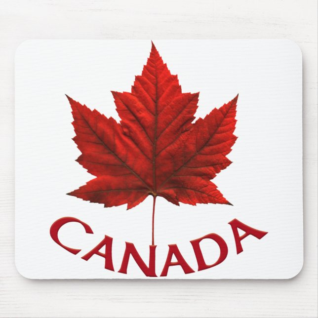 Alfombrilla De Ratón Mousepad Canada Red Canada Maple Leaf Mousepad (Frente)